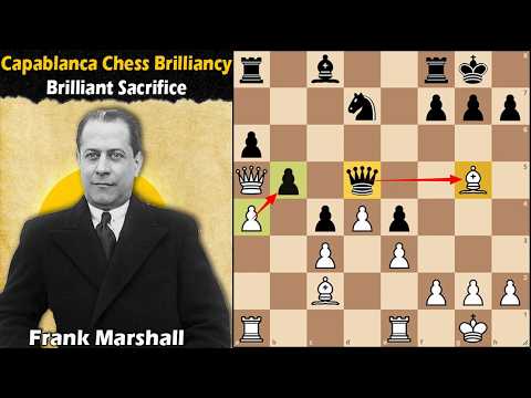 Capablanca Chess Brilliancy | Capablanca vs Spielmann 1927