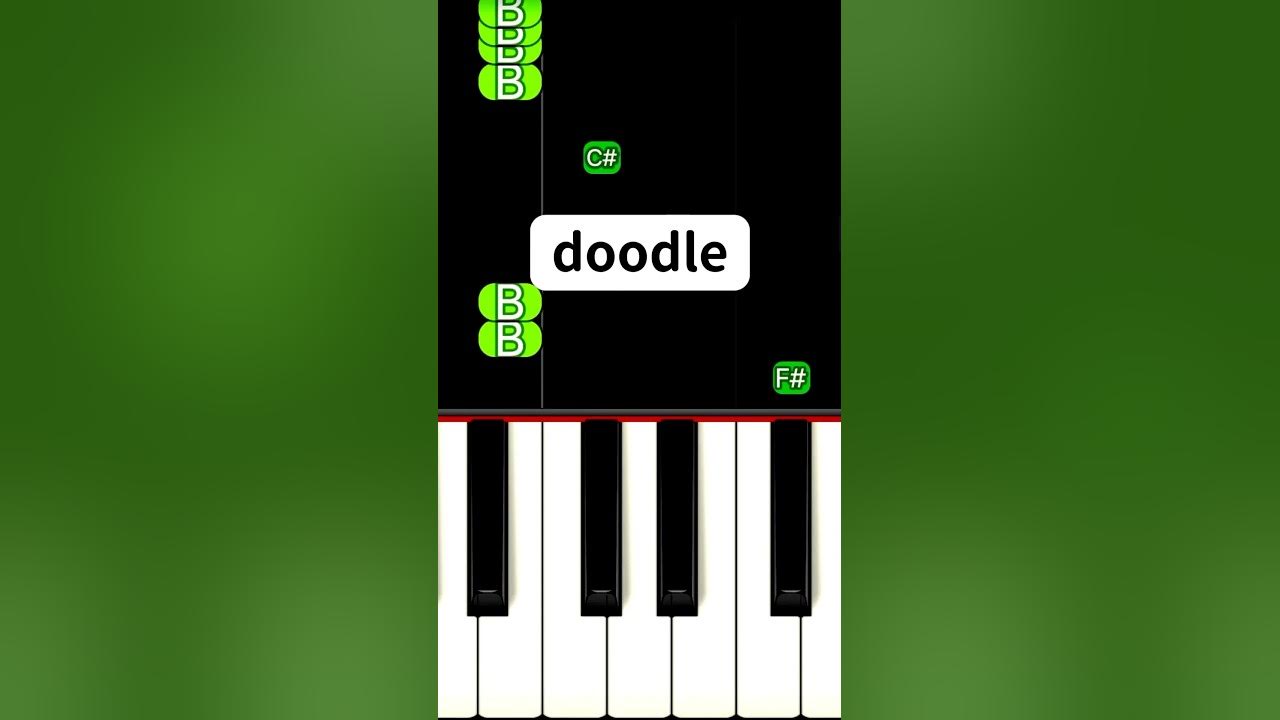 doodle (Slowed) | Piano Tutorial #TikTok doodle (Slowed) | Piano Tutorial #TikTok