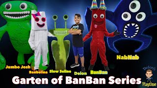Garten of BanBan Series Movie | Part 1 and 2 | Deion's Playtime