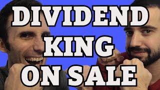 Dividend King a Value Stock After Dropping 5% in One DAY?!