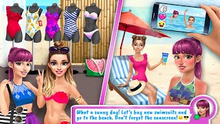 Hannah's High School Summer Crush - Teen Date - Beach Party - Dress Up Makeover Game For Girls
