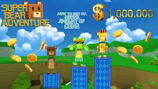 How To Get An INSANE Amount Of COINS In Super Bear Adventure (Tutorial)