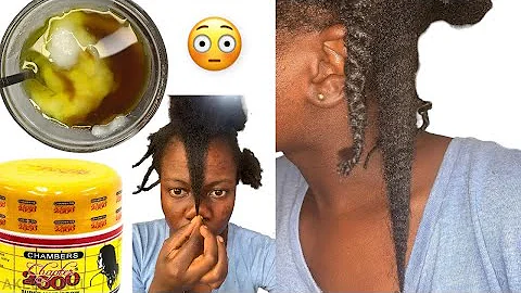 HOW I USE RICE CONDITIONER AND CHAPTER 2000 HAIR GREASE FOR EXTREME HAIR GROWTH AND THICKNESS