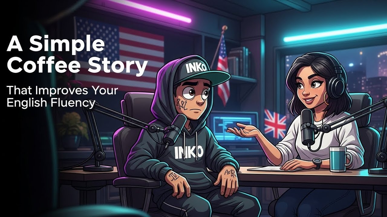 A Powerful Story to Improve Your English Fluency I This Coffee St ☕ | Graded Reader