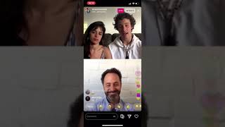 Shawn Mendes &amp; Camila Cabello LIVE on Instagram with Jeff Warren