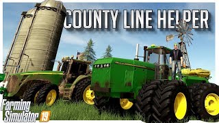 HELPING OUT ON SQUADS FARM | County Line Roleplay | Farming Simulator 19