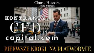 Kontrakty CFD. Obsługa giełdy capital.com. Trade strategia 1% dziennie. Objaśnienie schematu.