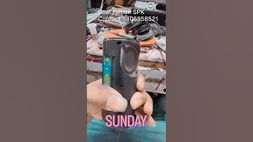 Boat Bluetooth speaker short video#shortvideo #shortsviral #youtubeshorts #shortsfeed #repair