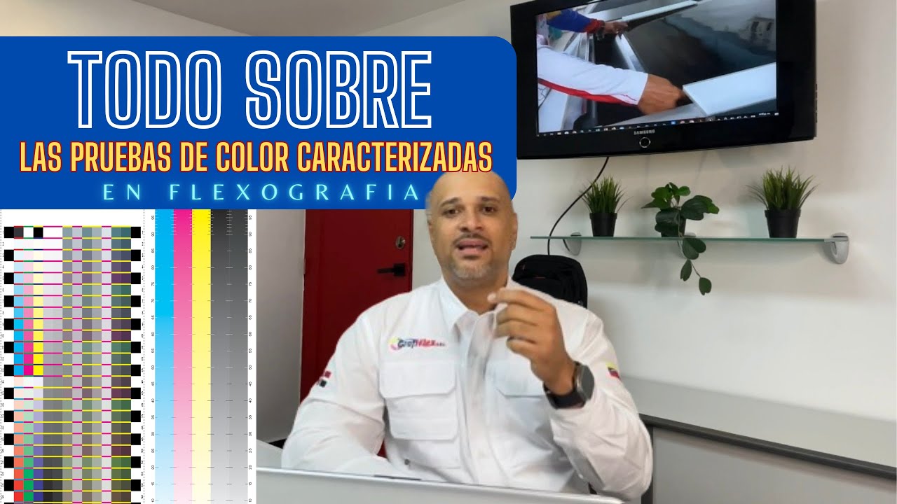 Pruebas de color caracterizadas en flexografia - YouTube
