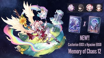 NEW!! Castorice E0S1 x Hyacine E0S0 Memory of Chaos 12 Both Node | Honkai: Star Rail 3.1