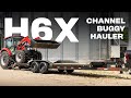 H6x  14k 6 channel buggy hauler  maxxd 2023