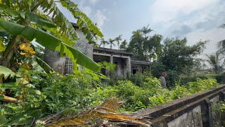 Clean up to revive an abandoned house full of life  Overgrown house transformed spectacularly