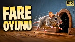 Kediler için Fare Videosu | Fare Deliği Saklanma Oyunu 4K screenshot 1