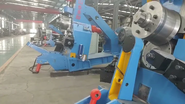 D51 series vertical ring rolling machine finished product display
