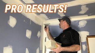 How To Tape & Finish Inside Drywall Corners