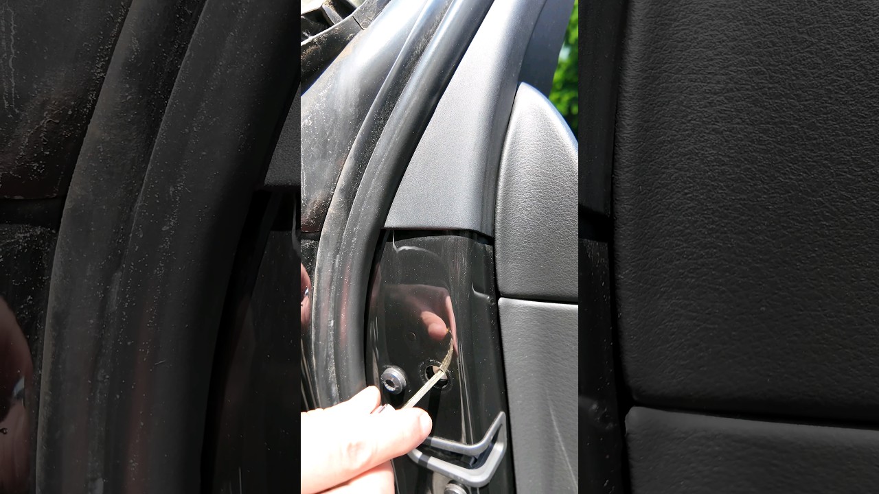 🔑 Wie schließe ich die Tür eines Audi A6, wenn die Batterie leer oder gar nicht vorhanden ist?