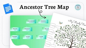 How to make a family tree on google docs (Connection Flow)