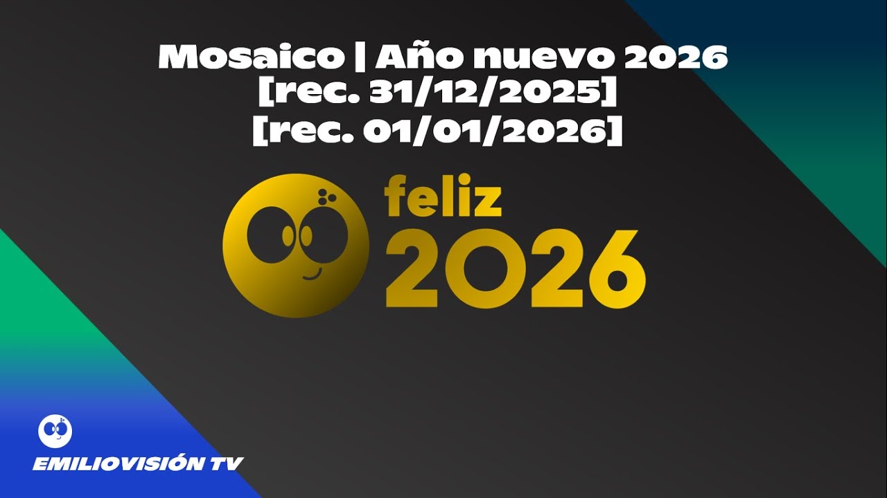 Mosaico | Así la TV chilena recibió el 2026 [rec. 31/12/2025-01/01/2026]