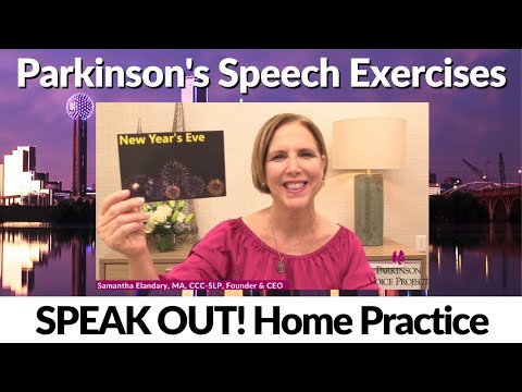 SPEAK OUT! Home Practice Sessions: NEW YEAR'S EVE