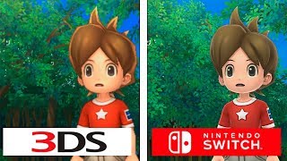 Yo-kai Watch | Switch vs 3DS | Graphics Comparison