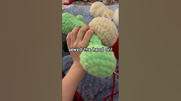 make a dandy plush w me!! #dandysworld #dandy #crochet #handmade #fyp #roblox #silly