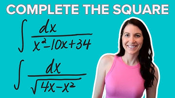 Integration by Completing the Square into Inverse Trigonometric Functions (arcsin and arctan)