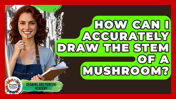 How Can I Accurately Draw The Stem Of A Mushroom? - Drawing and Painting Academy