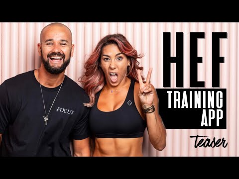 HEF Training App featured - let's train together! [at-home or gym - minimal equipment]