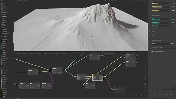 Quadspinner Gaea   Snowy Landscape to Maya Part 1
