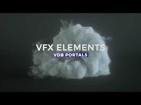 VFX Elements Volume 002: VDB Portals