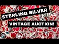 Sterling Silver Night! Vintage Jewelry Auction!