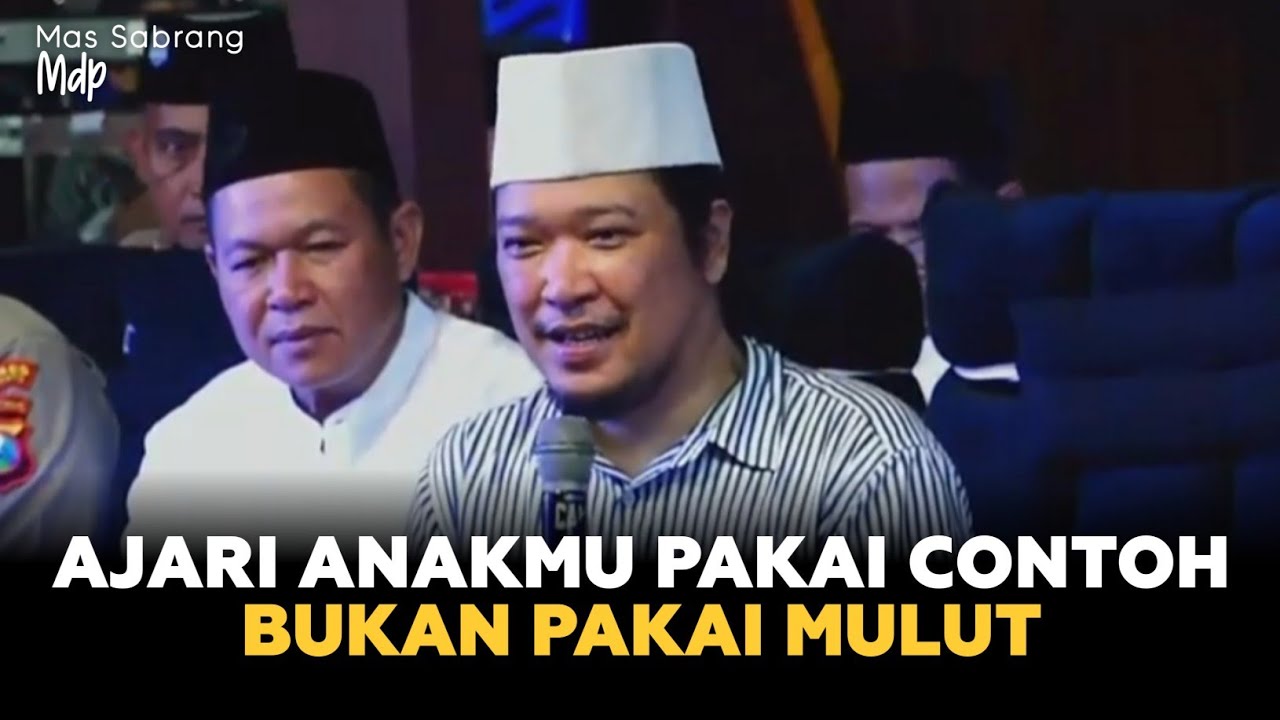 Mas Sabrang MDP - pendidikan anak itu berlapis-lapis 