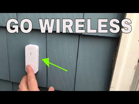 Video: Hur man ansluter en trådlös dörrklocka