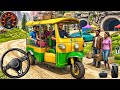 Tuk Tuk Rickshaw Driving Game: local transport Rickshaw Driving Simulator - Android Gameplay