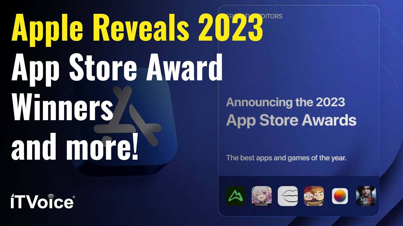 Apple unveils App Store Award winners, the best apps and games of 2023 -  Apple