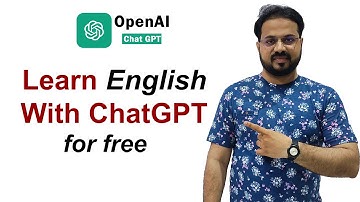 Learn English with ChatGPT - Use Artificial Intelligence as your English teacher for free