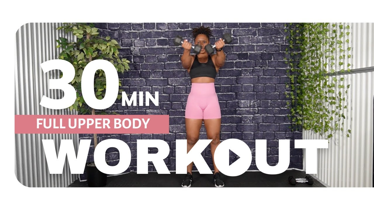 Full Upper Body | No Repeat | Dumbbell Workout - YouTube