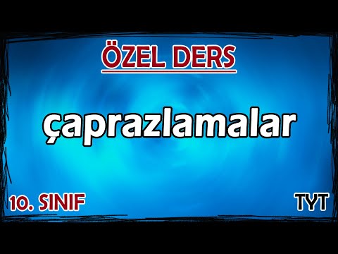 11) Kalıtım Çaprazlamalar - Özel Ders (10. Sınıf)