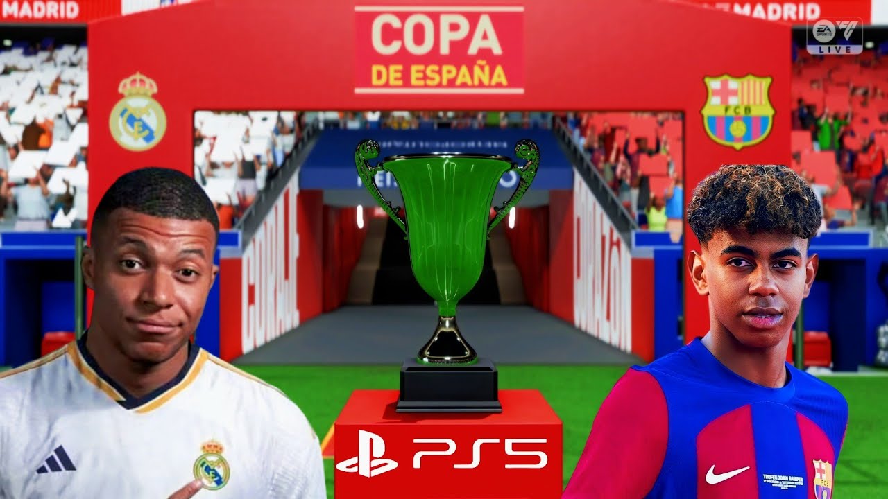 نهائي كأس ملك إسبانيا 2025 برشلونة VS ريال مدريد فيفا 25 | FC 25 | بلايستيشن 5