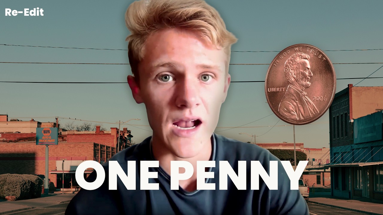 I tried to re edit Ryan Trahan 2017 one penny challange
