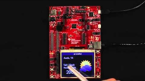 Tiva™ C Series Connected Development Kit Weather Demo