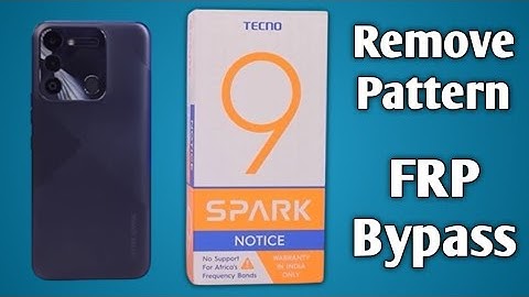 Tecno spark 9 lock kaise tode | How To Remove Pattern Lock In Tecno Mobile | Hard Reset In Tecno