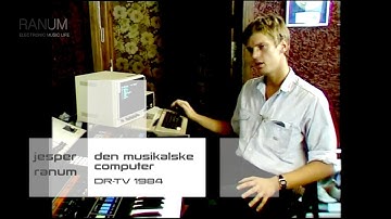 Jesper Ranum: "Den musikalske computer" (The Musical Computer) 1984 (Subtitled)