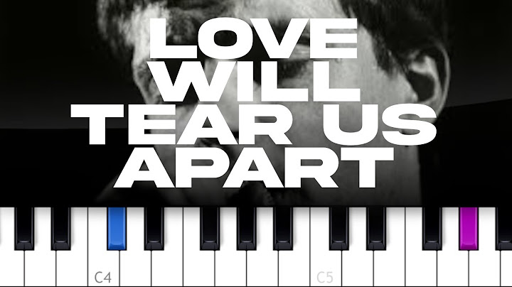 Love Will Tear Us Apart Piano version - Piano performance video thumbnail