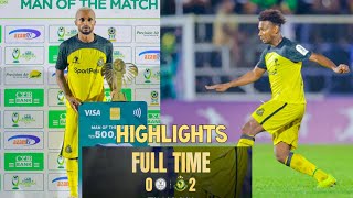 HIGHLIGHTS: JKT 0 - 2 YANGA SC| MUDATHIR NA PACOME WAUWASHA MOTO MKALI ISAMHUYO