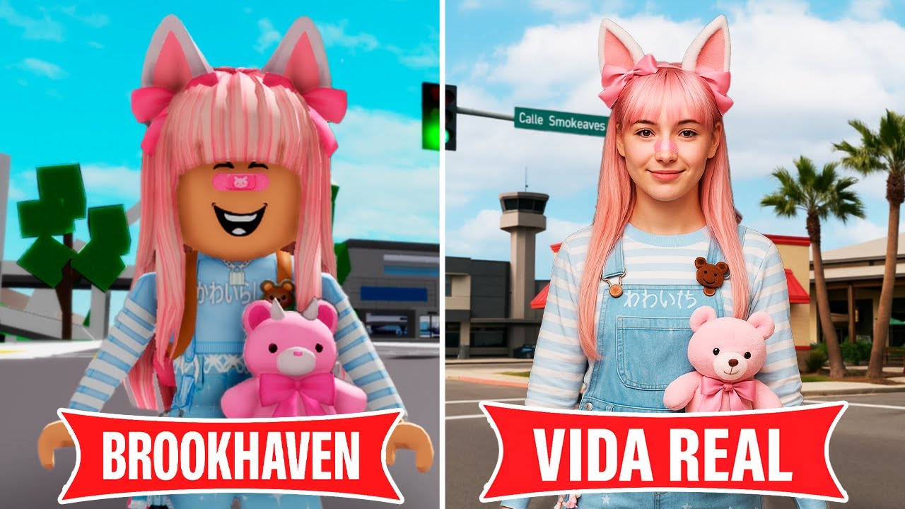 😱 Brookhaven en la vida Real🤔/Roblox