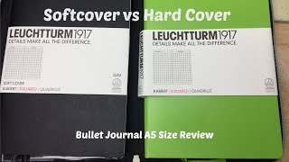 Softcover vs Hard Cover: Leuchtturm 1917 A5 Square Grid screenshot 1