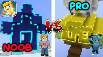 Eggwars Noob Vs Pro LEGENDARY HOUSE!!! | Blockman Go