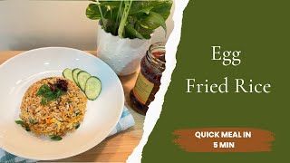 Simple Egg Fried Rice Recipe | Better than Takeout