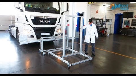 JALTEST VIDEOBLOG, ADAS CALIBRATION EQUIPMENT (MAN TGX EURO 6)